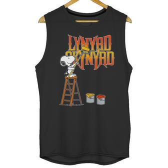 Snoopy Drawing Lynyrd Skynyrd Unisex Tank Top | Favorety CA