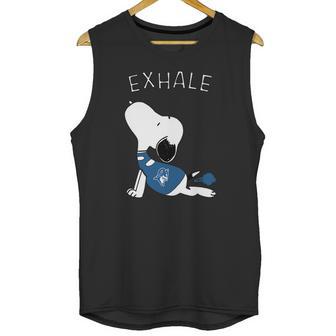 Snoopy Exhale Duke Unisex Tank Top | Favorety CA