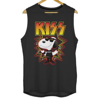 Snoopy Kiss Band Unisex Tank Top | Favorety DE