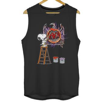 Snoopy Paint Slayer Unisex Tank Top | Favorety AU