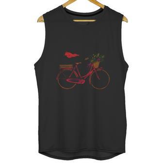 Snoopy Riding Bicycle Unisex Tank Top | Favorety CA