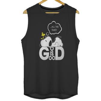 Snoopy All The Time Is Good T-Shirts Unisex Tank Top | Favorety UK