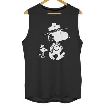 Snoopy Woodstock Peanut Unisex Tank Top | Favorety AU