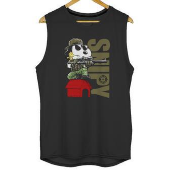 Snoopy And Woodstock Snipy Shirt Unisex Tank Top | Favorety AU