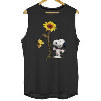 Snoopy And Woodstock You Are My Sunshine Unisex Tank Top | Favorety AU