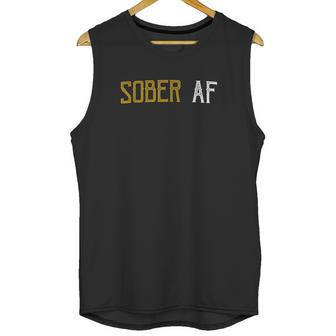 Sober Af Since 2021 Unisex Tank Top | Favorety AU