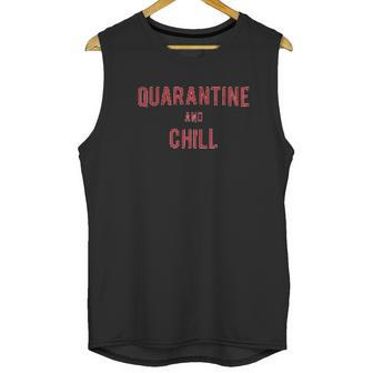 Social Distancing And Chill Basic Unisex Tank Top | Favorety
