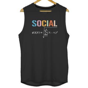 Social Distancing Formula Math Unisex Tank Top | Favorety DE