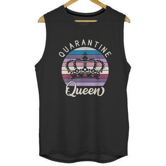 Social Distancing Quarantin Queen Unisex Tank Top | Favorety UK