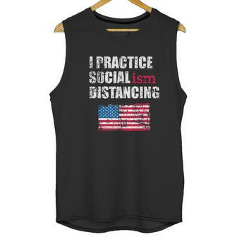 Socialism Funny Social Distancing Socialist Unisex Tank Top | Favorety UK