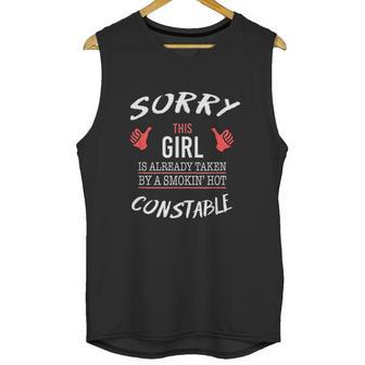 Sorry This Girl Is Taken By Hot Constable Funny Unisex Tank Top | Favorety AU