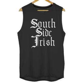 South Side Irish Big Bold Custom Chirish Chicago Unisex Tank Top | Favorety UK