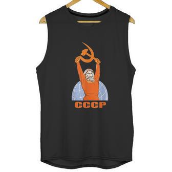 Soviet Propaganda Poster Ussr Communism Unisex Tank Top | Favorety AU