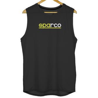 Sparco Car Accesories Customs Logo Unisex Tank Top | Favorety CA