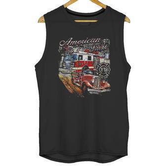 Spartan American Pride Firefighter Unisex Tank Top | Favorety DE