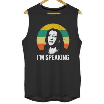 Im Speaking Kamala Vintage Unisex Tank Top | Favorety AU