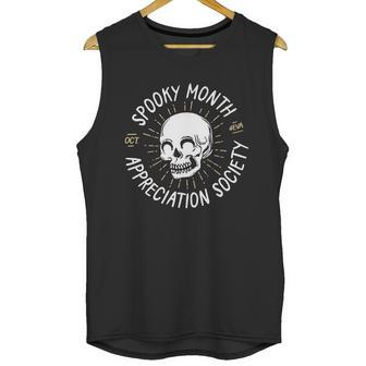 Spooky Month Appreciation Society Unisex Tank Top | Favorety