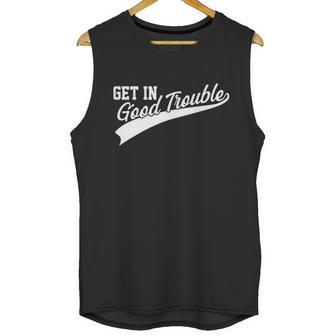 Sporty Get In Good Trouble John Lewis Tribute Unisex Tank Top | Favorety