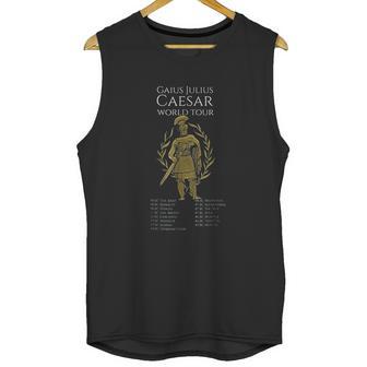 Spqr History Gaius Julius Caesar World Tour Unisex Tank Top | Favorety