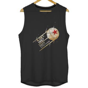 Sputnik Space Satellite Russian Soviet Union 1957 Cccp Unisex Tank Top | Favorety AU