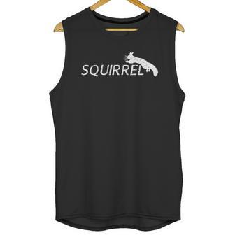 Squirrel Jumping Logo Unisex Tank Top | Favorety AU