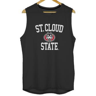 St Cloud State University Huskies Arch Unisex Tank Top | Favorety DE