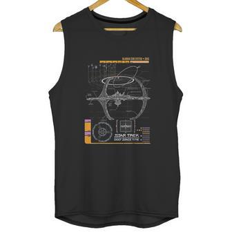 Star Trek Ds9 Bajoran System Schematic Unisex Tank Top | Favorety AU