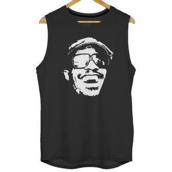 Stencil Stevie Wonder Unisex Tank Top | Favorety AU