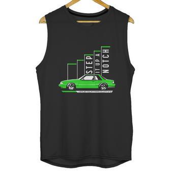 Step It Up A Notch Fox Body Ford Mustang T-Shirt Limted Edition Unisex Tank Top | Favorety UK