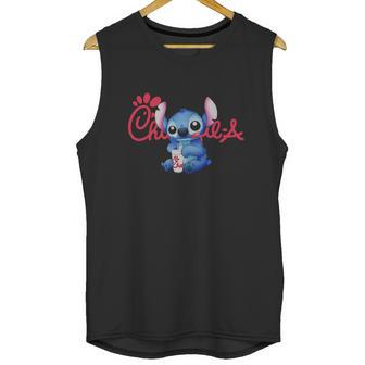 Stitch Drinking Unisex Tank Top | Favorety AU