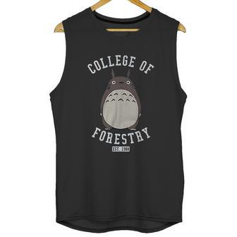 Stoned Totoro College Of Forestry Studio Unisex Tank Top | Favorety CA