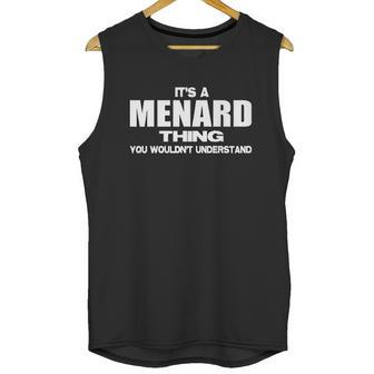 Stuff With Attitude Menard Thing Unisex Tank Top | Favorety