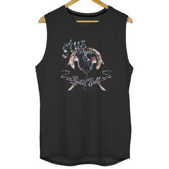 Styx Crystal Ball Graphite Heather Unisex Tank Top | Favorety DE