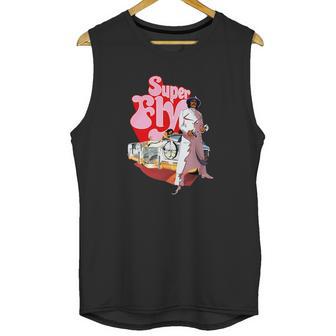 Superfly Retro Design Unisex Tank Top | Favorety