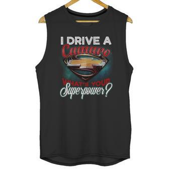 Superpower Camaro Unisex Tank Top | Favorety