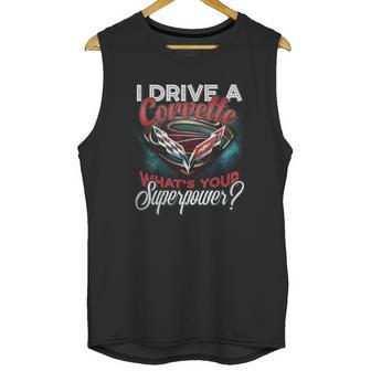 Superpower Corvette Unisex Tank Top | Favorety DE