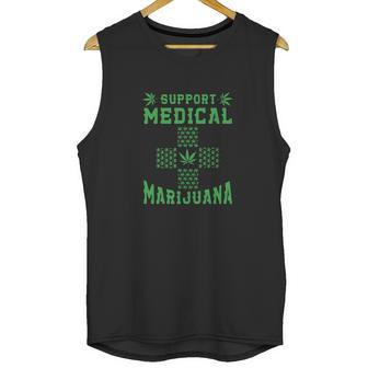 Support Medical Marijuana Unisex Tank Top | Favorety DE