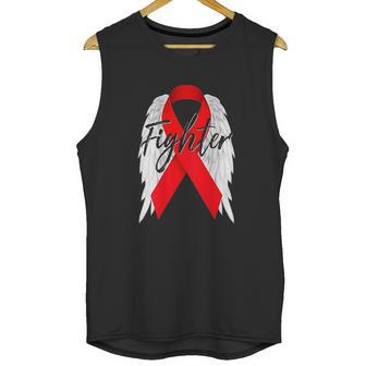 Survivor Red Ribbon Recovery Unisex Tank Top | Favorety