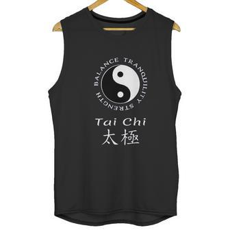 Tai Chi Chuan Chinese Martial Arts Yin Yang Unisex Tank Top | Favorety