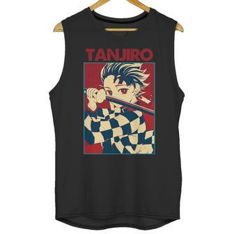 Tanjiro Demon Slayer Kimetsu No Yaiba Anime Unisex Tank Top | Favorety AU