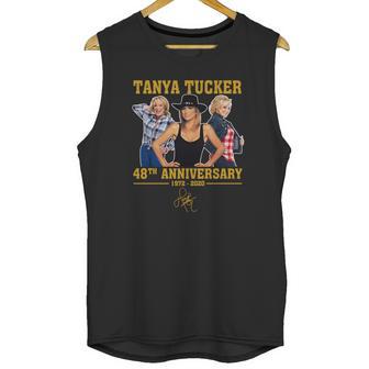 Tanya Tucker 48Th Anniversary From 1972 To 2020 Signature Unisex Tank Top | Favorety UK