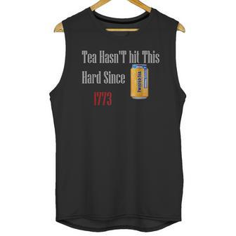 Tea Hasnt Hit This Hard Since 1773 Twisted Tea Unisex Tank Top | Favorety UK