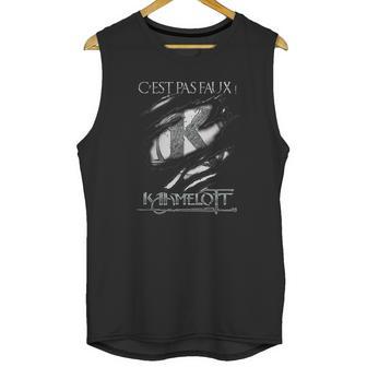 Tearing Kaamelott C’Est Pas Faux Shirt Unisex Tank Top | Favorety UK