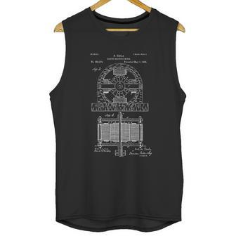 Tesla Electromagnetic Motor Unisex Tank Top | Favorety DE