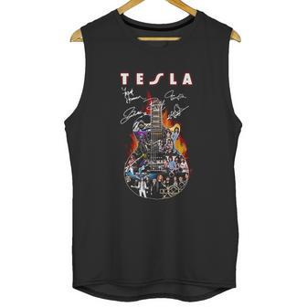 Tesla Guitar Unisex Tank Top | Favorety UK