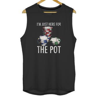 Texas Holdem Gambling Pot Cards Player Unisex Tank Top | Favorety CA