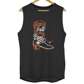 Texas Longhorns Living Roots Graphic Alumni Unisex Tank Top | Favorety