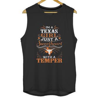 Texas Longhorns Texas Longhorn Girl Unisex Tank Top | Favorety AU