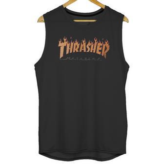 Thrasher Flame Unisex Tank Top | Favorety DE