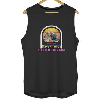 Tiger King Joe Exotic Make America Exotic Again 2020 Unisex Tank Top | Favorety UK